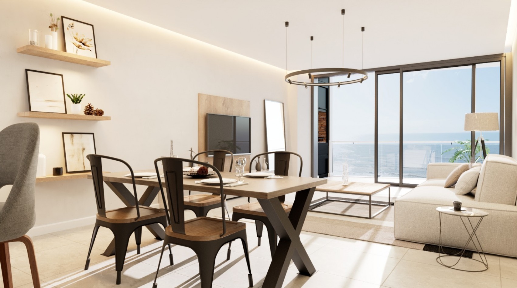 DEPARTAMENTO 3, 4 Y 5 AMBIENTES EN POZO FRENTE AL MAR 