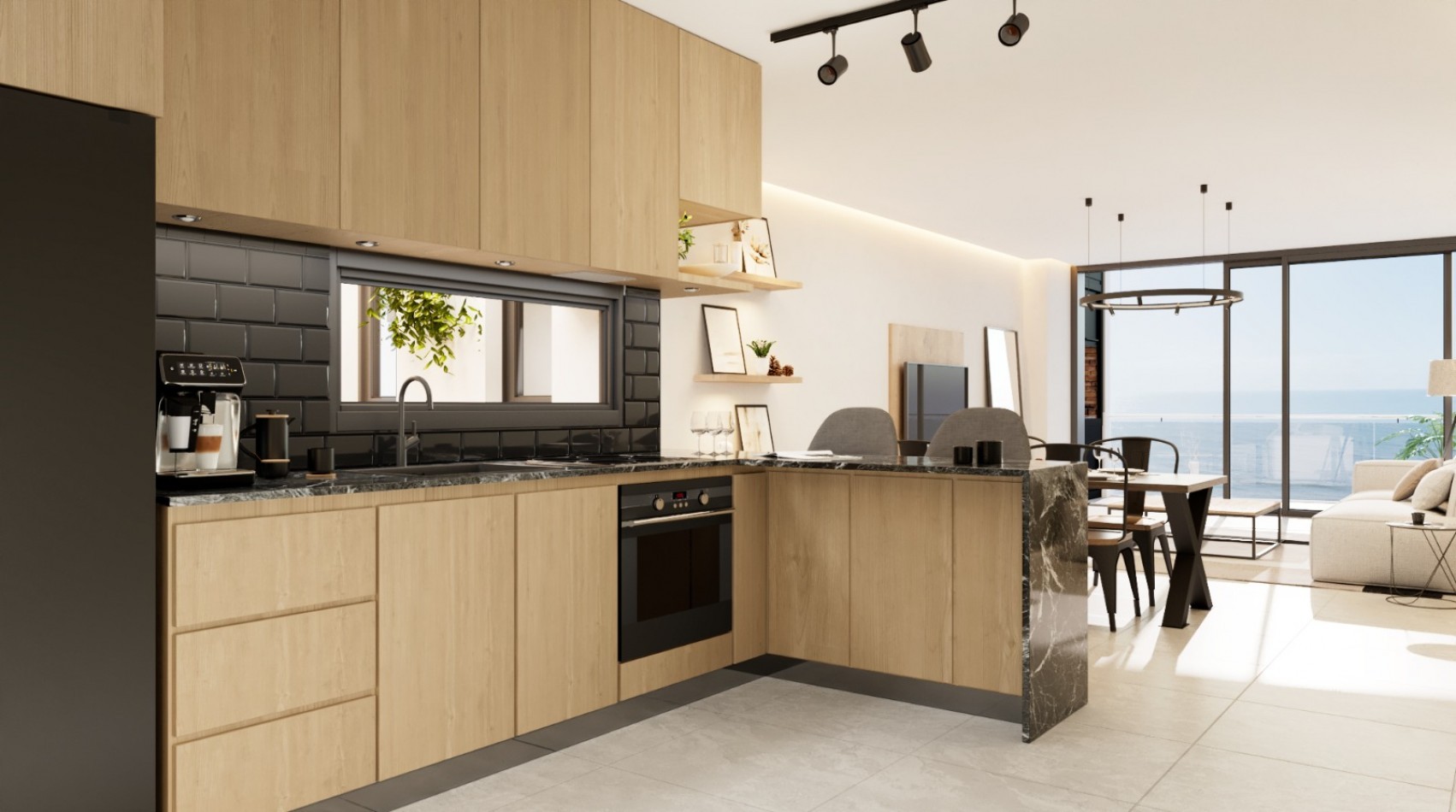 DEPARTAMENTO 3, 4 Y 5 AMBIENTES EN POZO FRENTE AL MAR 