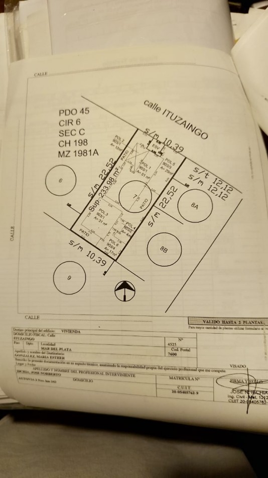 VENTA DE LOTE EN VILLA PRIMERA